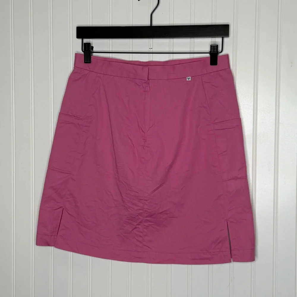 Callaway Golf Pink Skort With Side Pockets Size 6